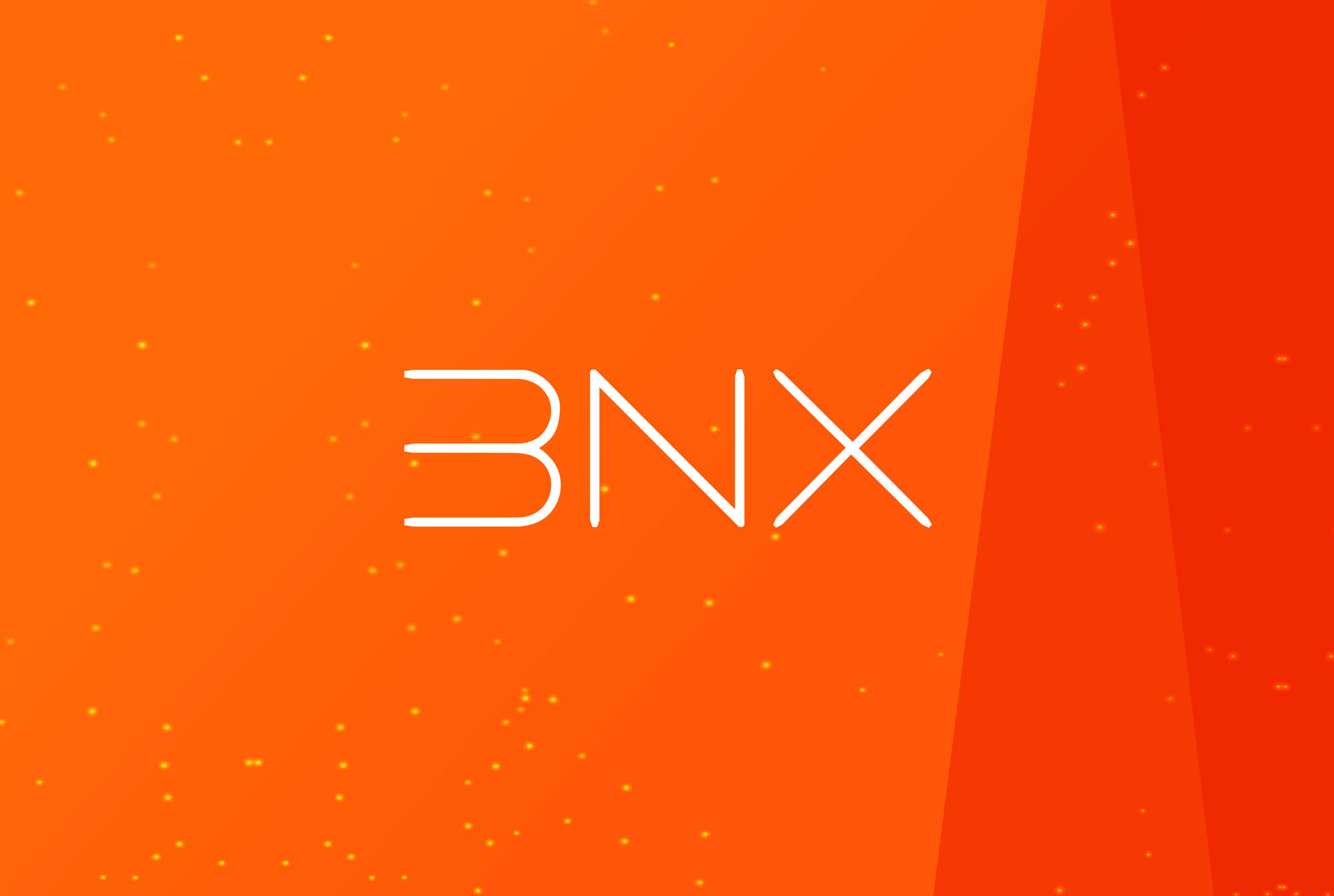 BNX／品牌識別設計／保健食品品牌／運用鮮豔暖色系呈現活力與熱情 BNX／Brand Identity Design／Health Supplement Brand／A vivid warm-color identity expressing energy and vitality