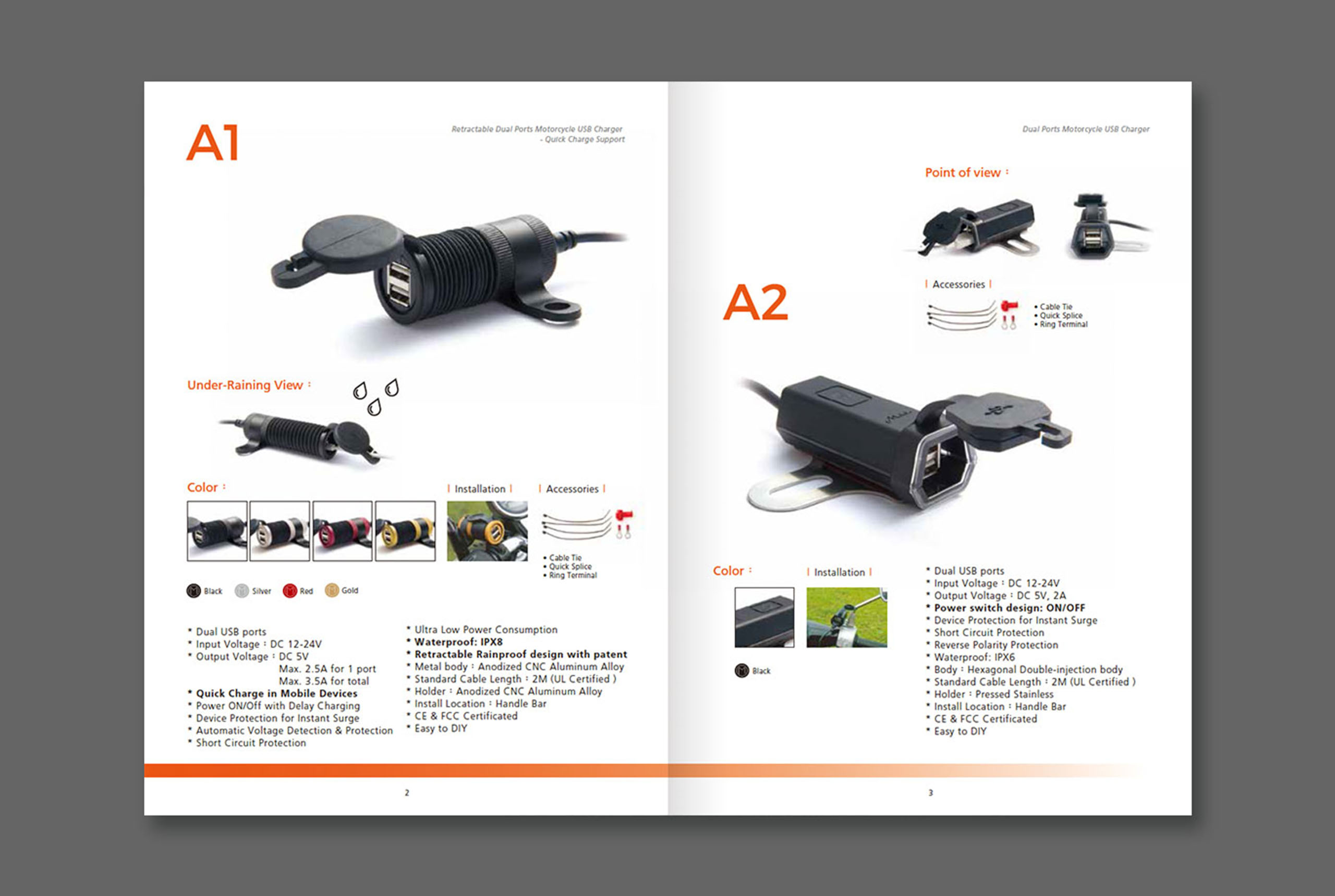 Multila／包裝設計／客製化機車精品／以品牌識別延伸機車精品的系列包裝形象 Multila／Packaging Design／Custom Motorcycle Accessories／A cohesive packaging system extending the brand identity across product lines